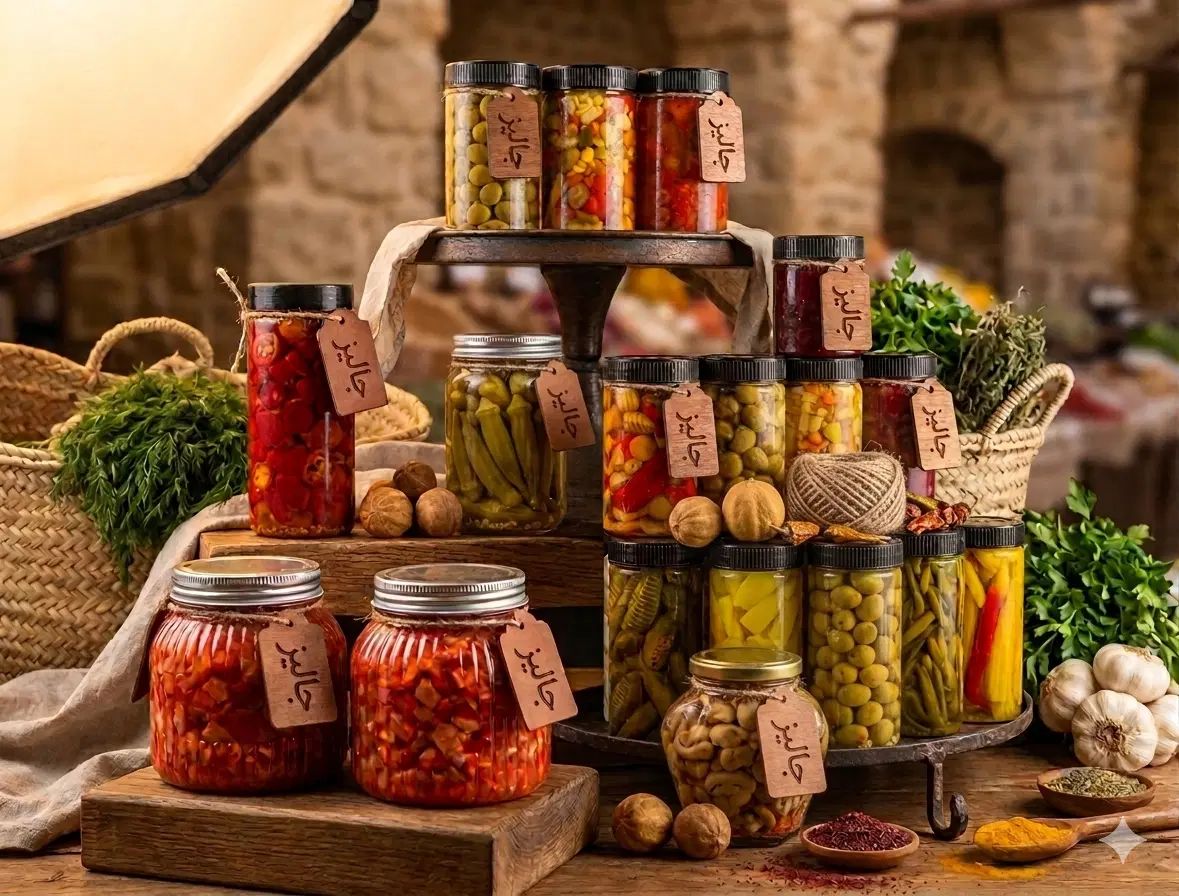 ترشیجات خانگی جالیز در نیشابور