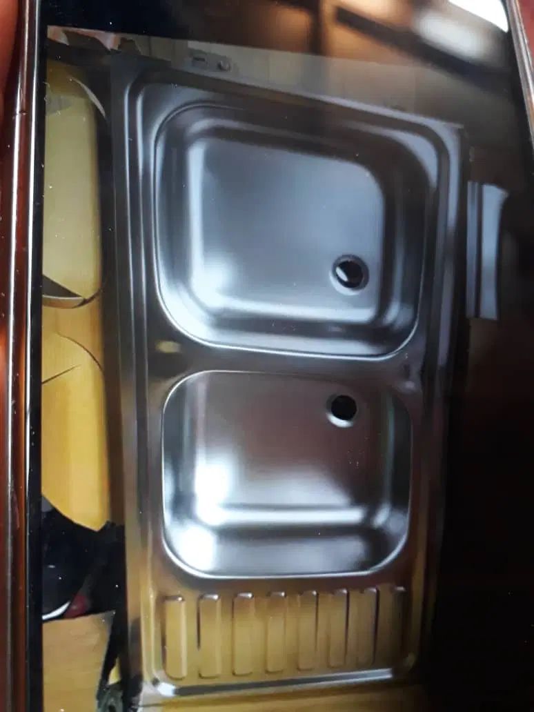 سینک ۱۰۰ در ۶۰ تک لگن و دولگن