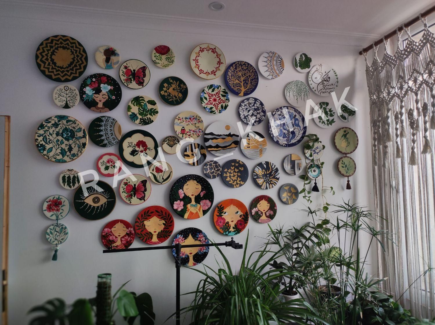 سفال دیوارکوب دکوری