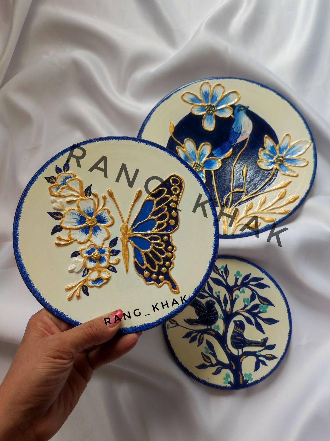 بشقاب دیوارکوب تکسچ