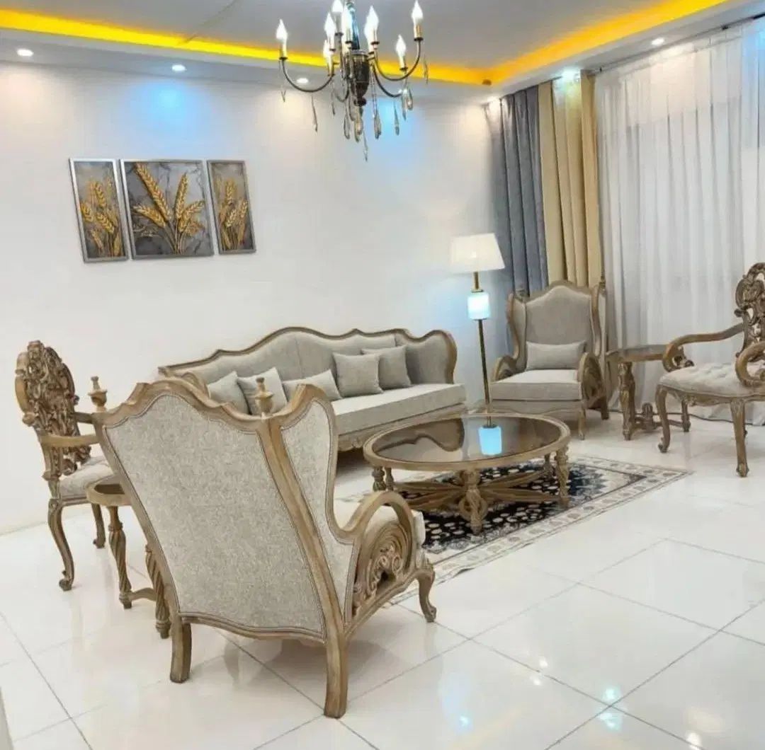 مبلمان کینگ مبل کینگ ست نهار خوری کینگ راش خارجی