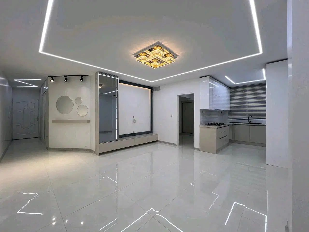 ۶۰ متر / تکخواب / سندتکبرگ*فولدیزاین*مهندسیساز در اندیشه-شهر جدید