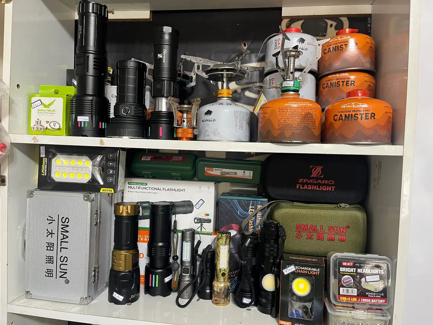 وسایل کوهنوردی و سر شعله کپسول کوهنوردی
