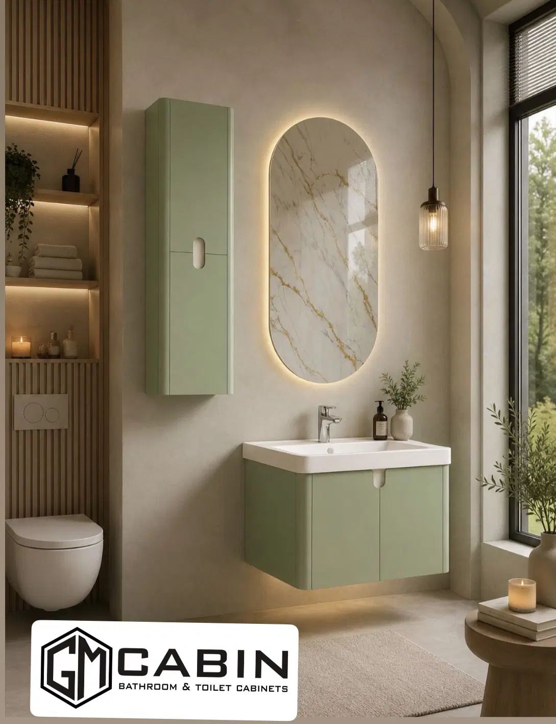 روشویی کابینتی مدل مایا گلد مارتین