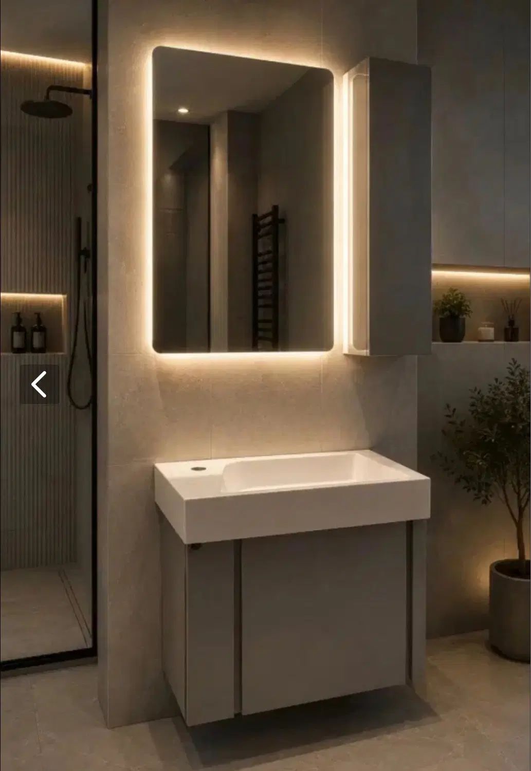 روشویی کابینتی لوکس مگا گلد مارتین در کرج