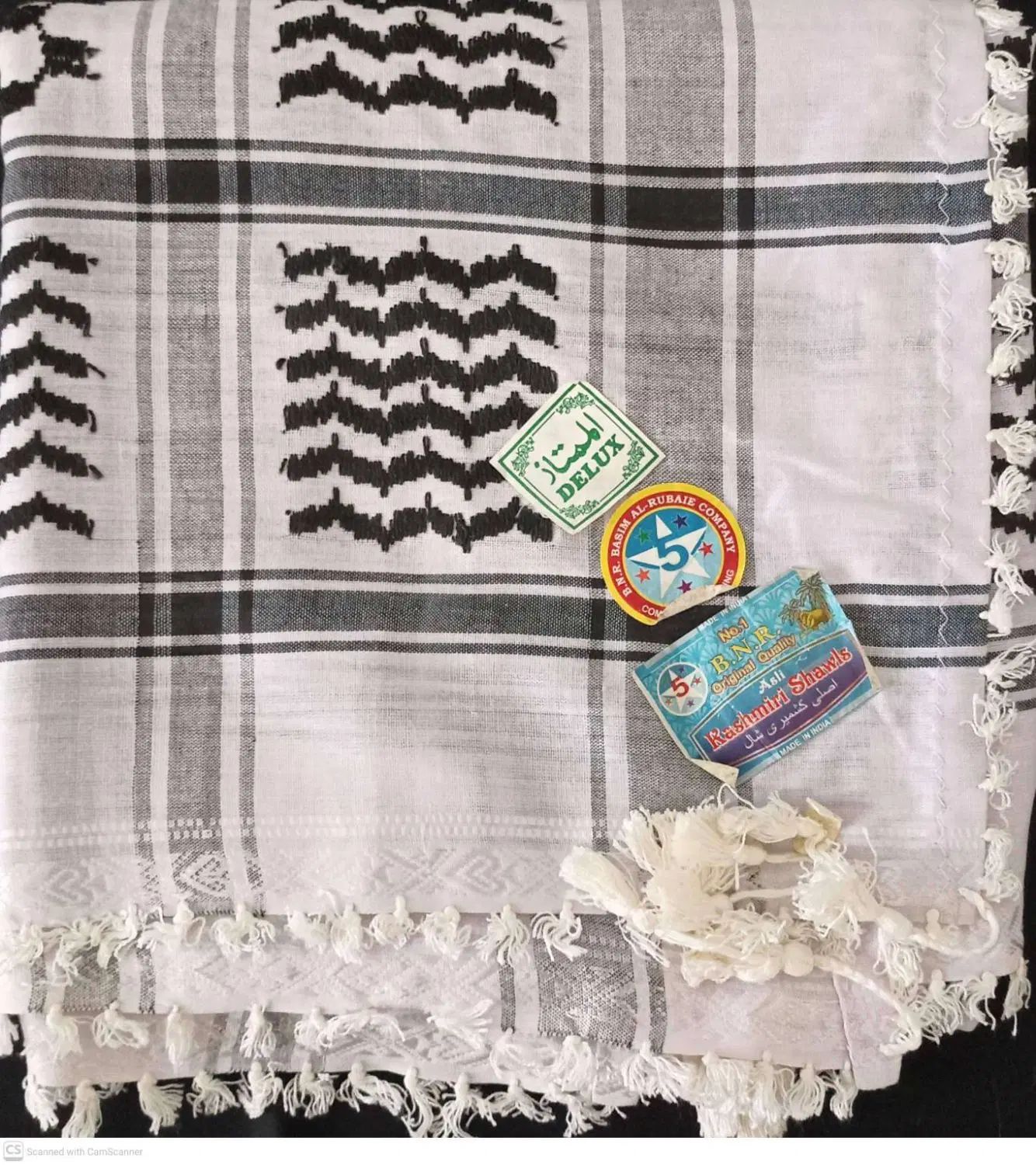 چفیه عراقی اصل و خامه دوزی شده (چاپی نمی باشد)