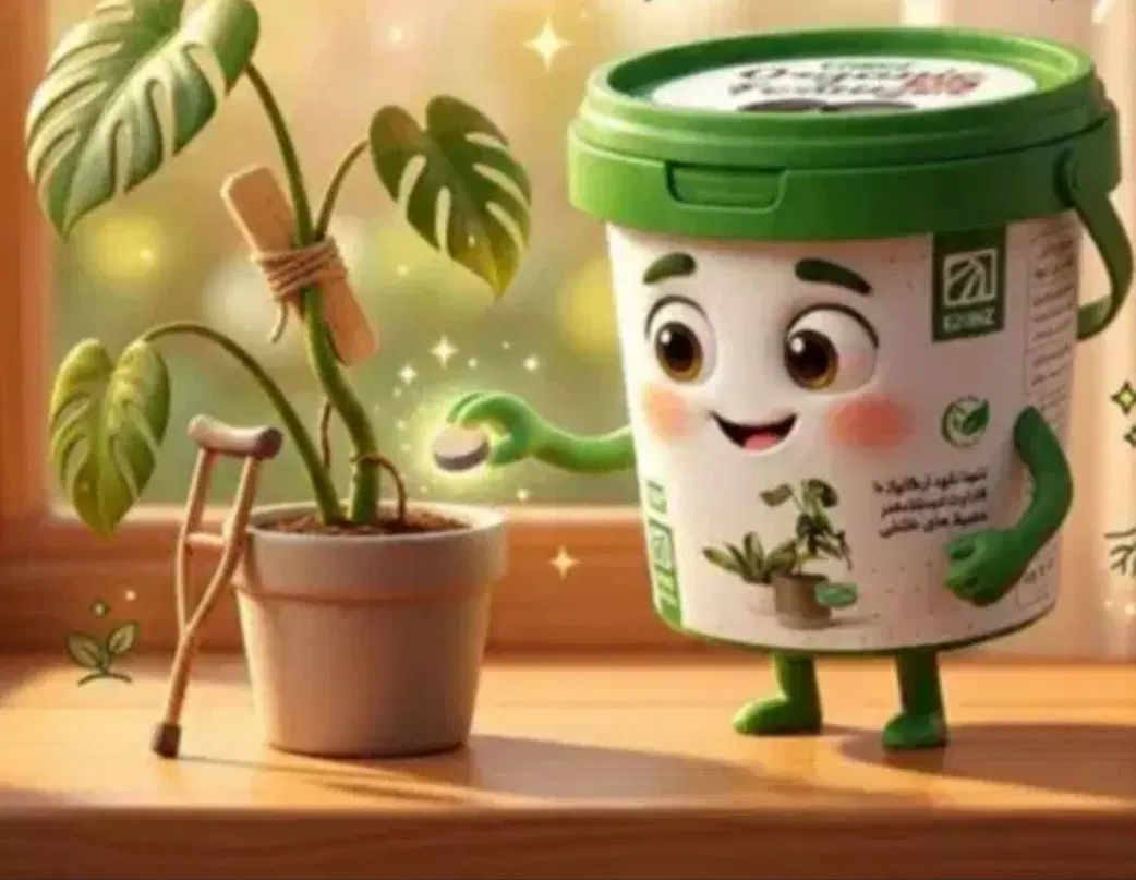 قرص معجزه‌گر‌ ارگانیک گل و گیاه گلدانی‌و‌گلخانه‌ای