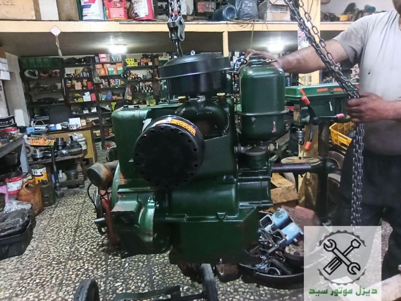 موتور دیزل لیستر دو سیلندر ST2 با گارانتی