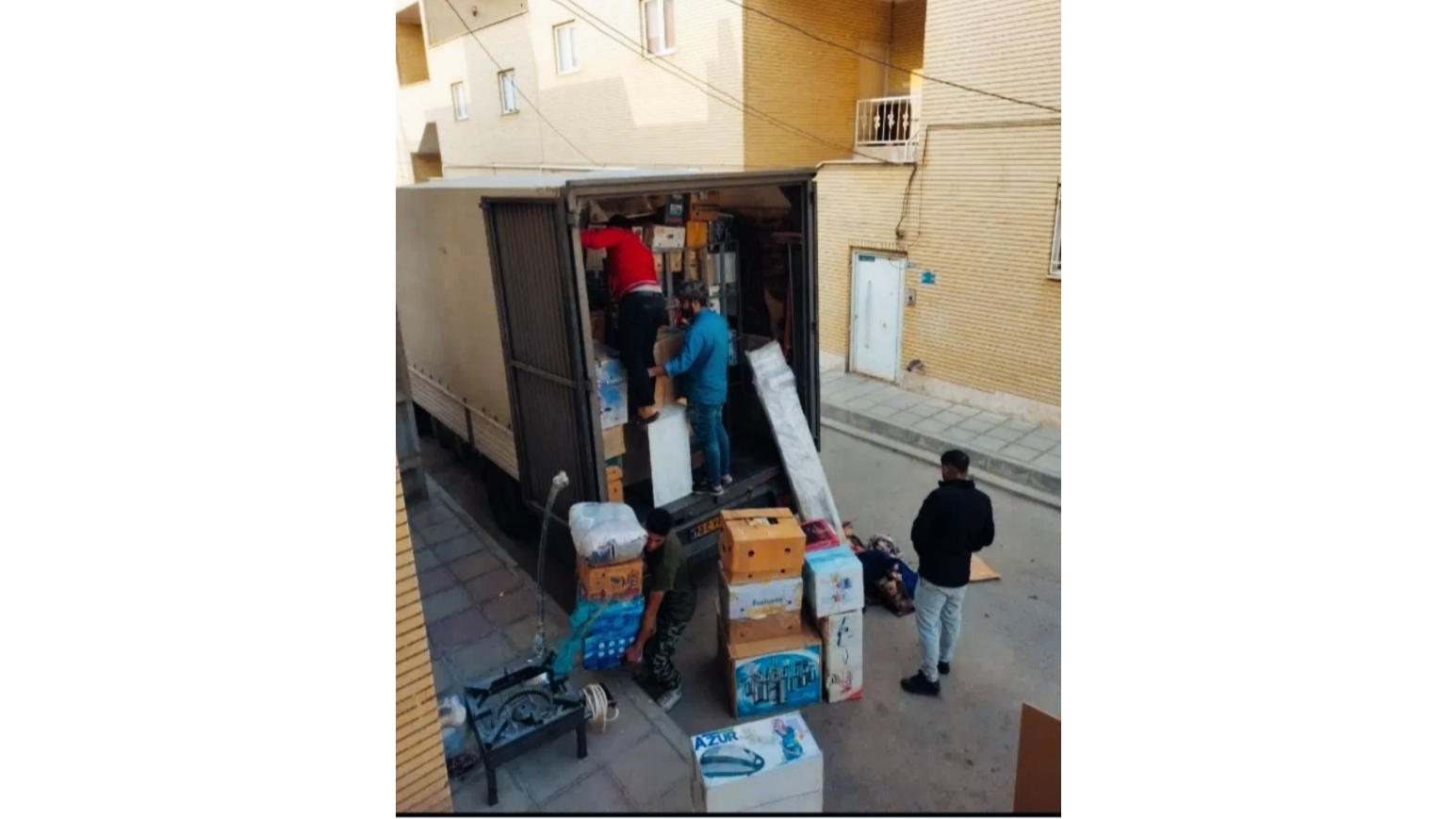 اسباب کشی اسباب بار کامیونت کارگر نیسان