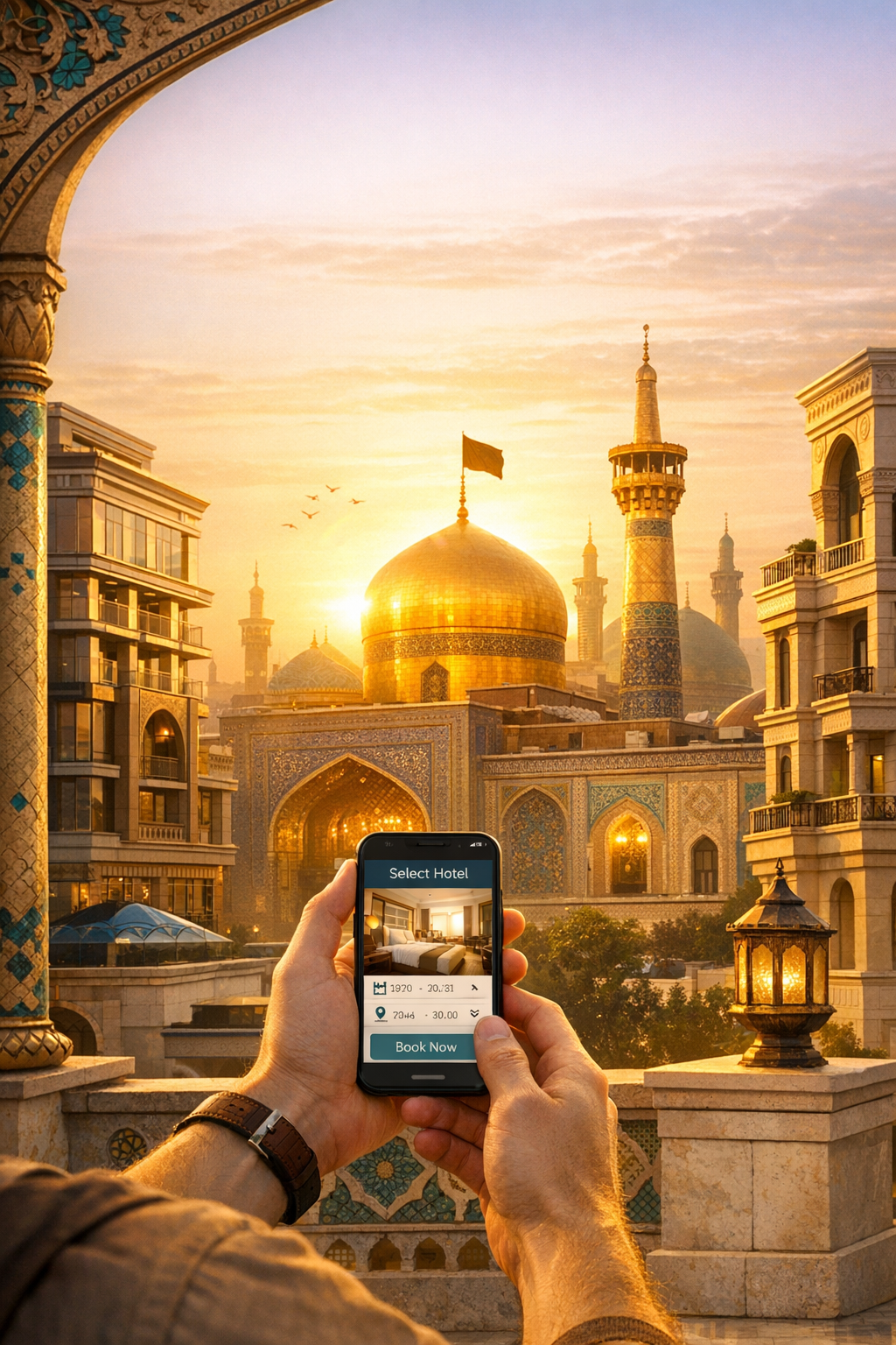 گارانتی هتل در منطقه حرم مطهر