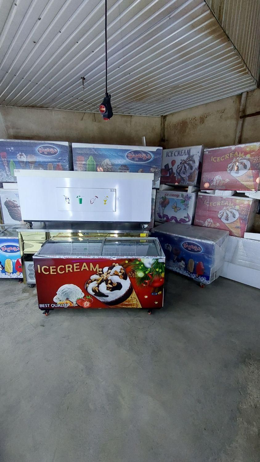 فریزر کیم بستنی 600 لیتر طول 160cm دیجیتالی فول