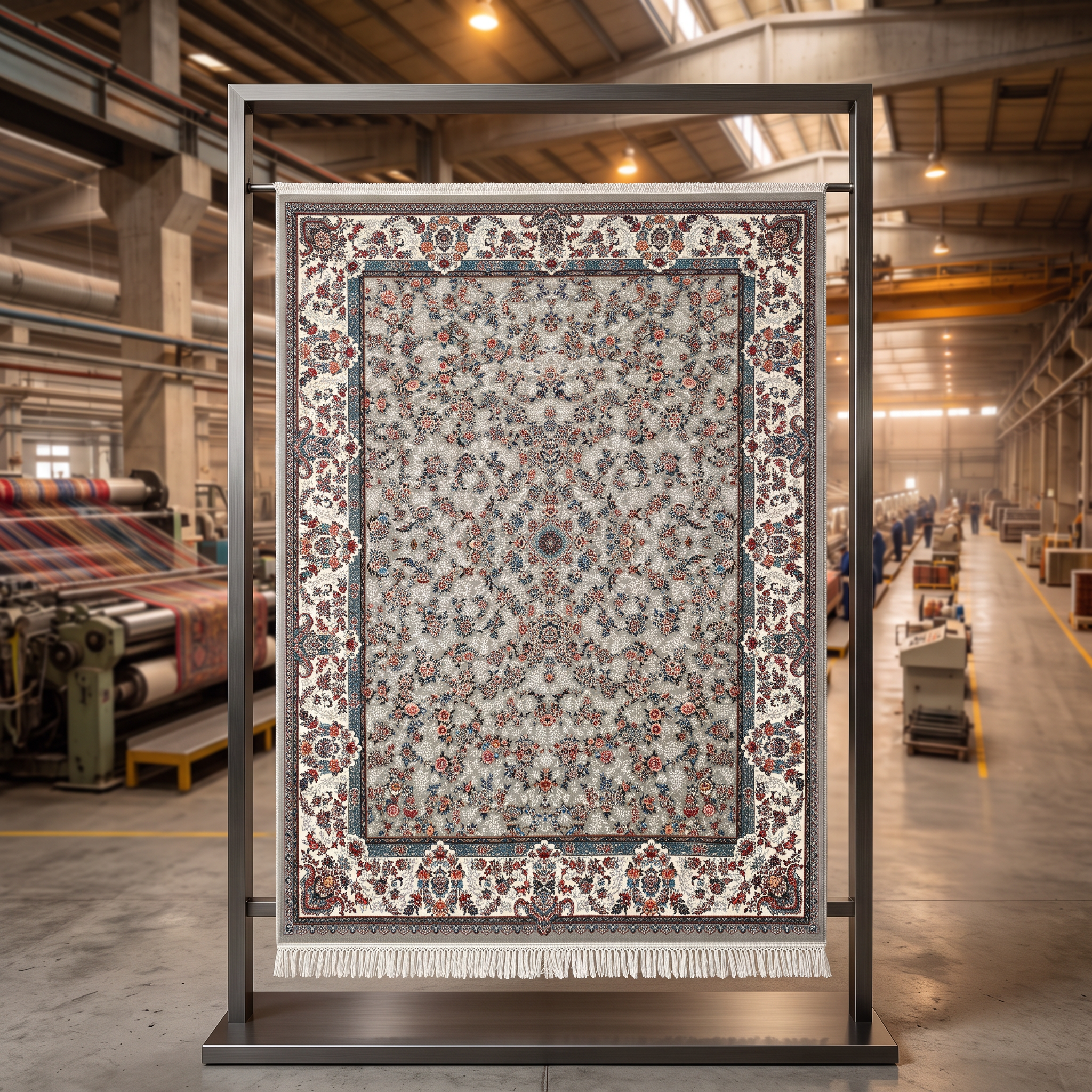 کارخانه فرش نگین پایتخت کاشان - تصویر 10