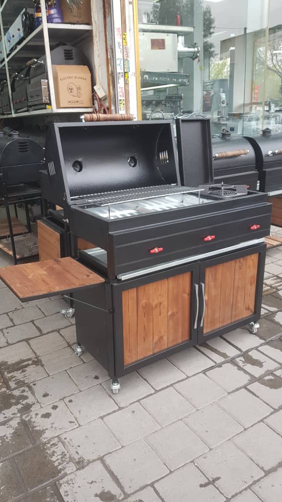 باربیکیو 90 سانت پلوپزدار کابینتی