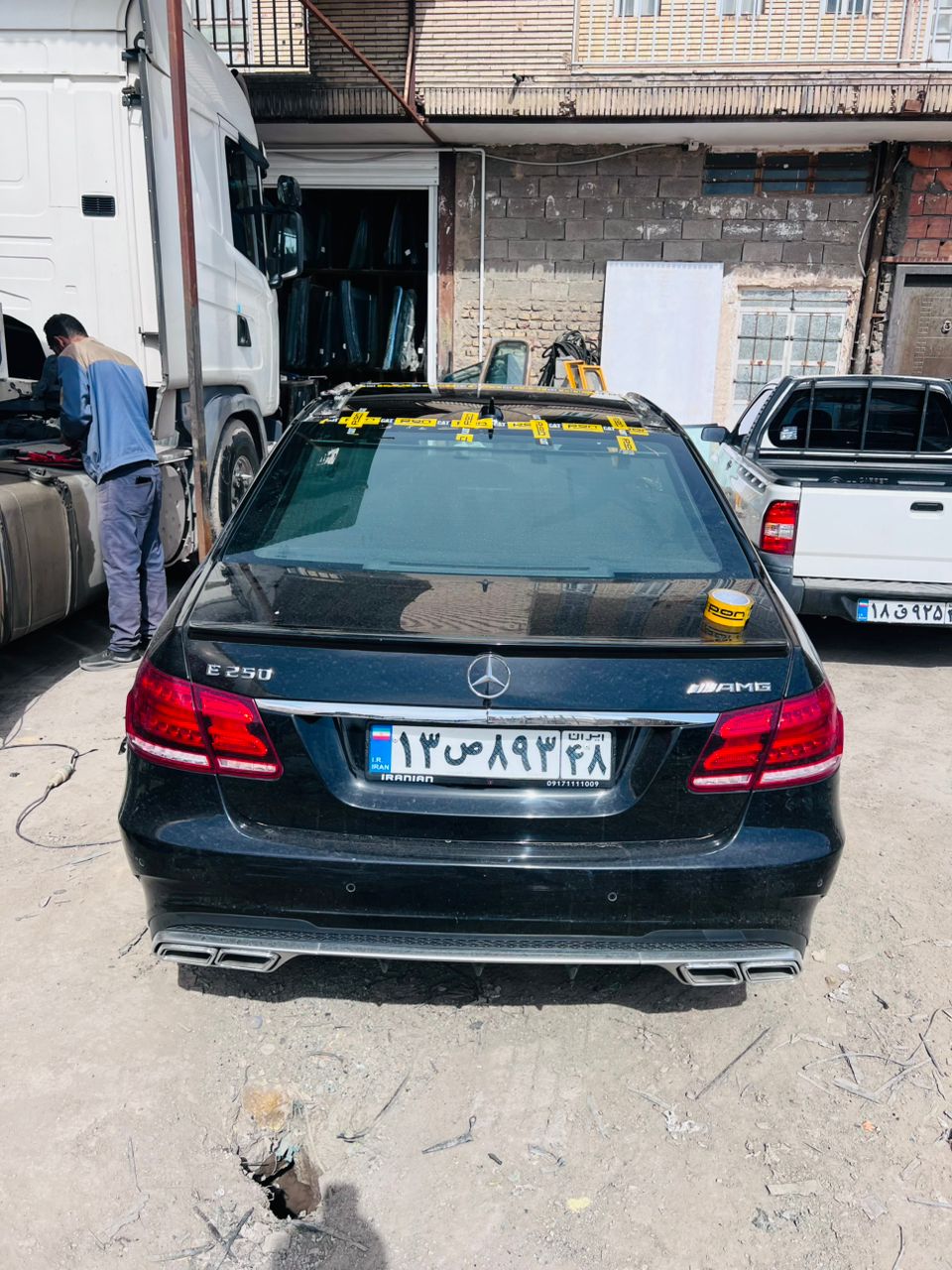 شیشه سانروف بنز E250 اورجینال