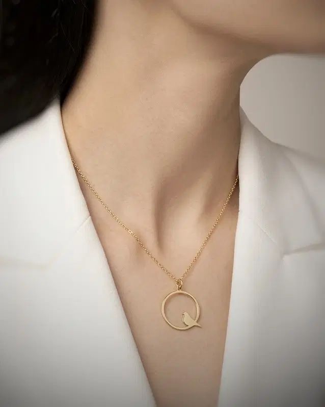 پلاک وگوشواره آوای پرنده