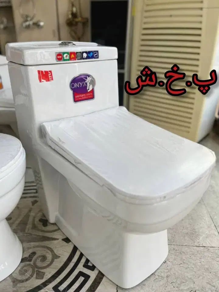 توالت فرنگی خروجی ۱۰ توربوجت اونیکس فلت