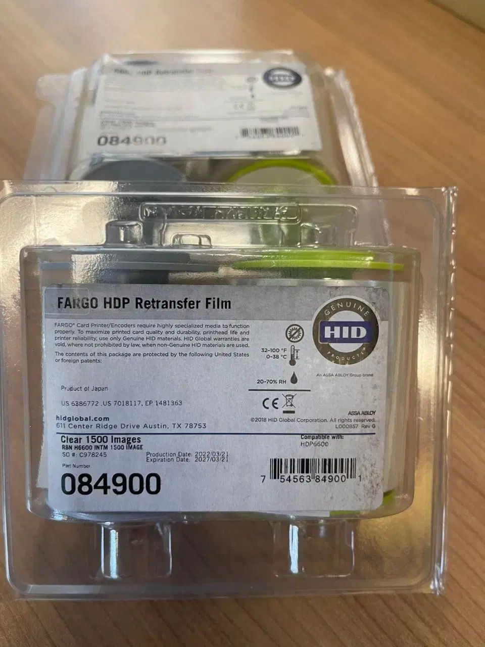 فیلم و ریبون چاپگر فارگو HDP5000 / HDP6600