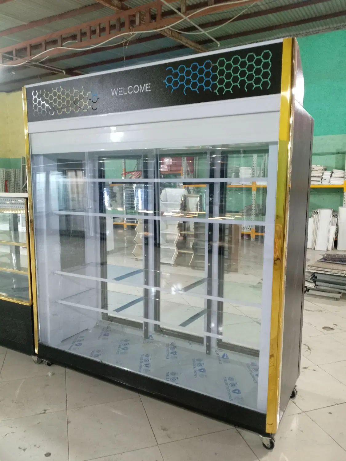 یخچال دوطرف نما ویترینی