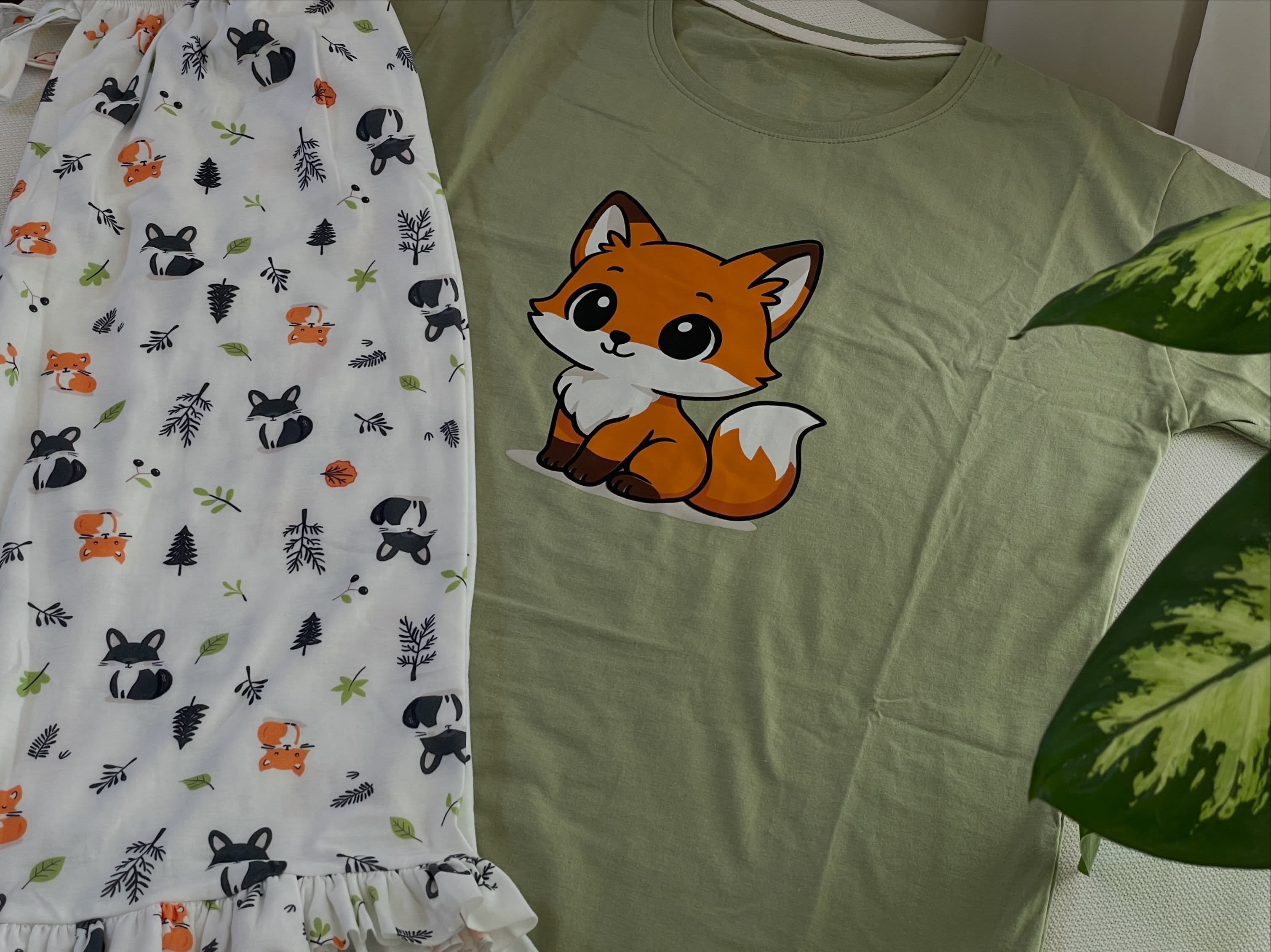 آخ که چقدر این ست حس و حال خوب و راحتی داره.💚🦊