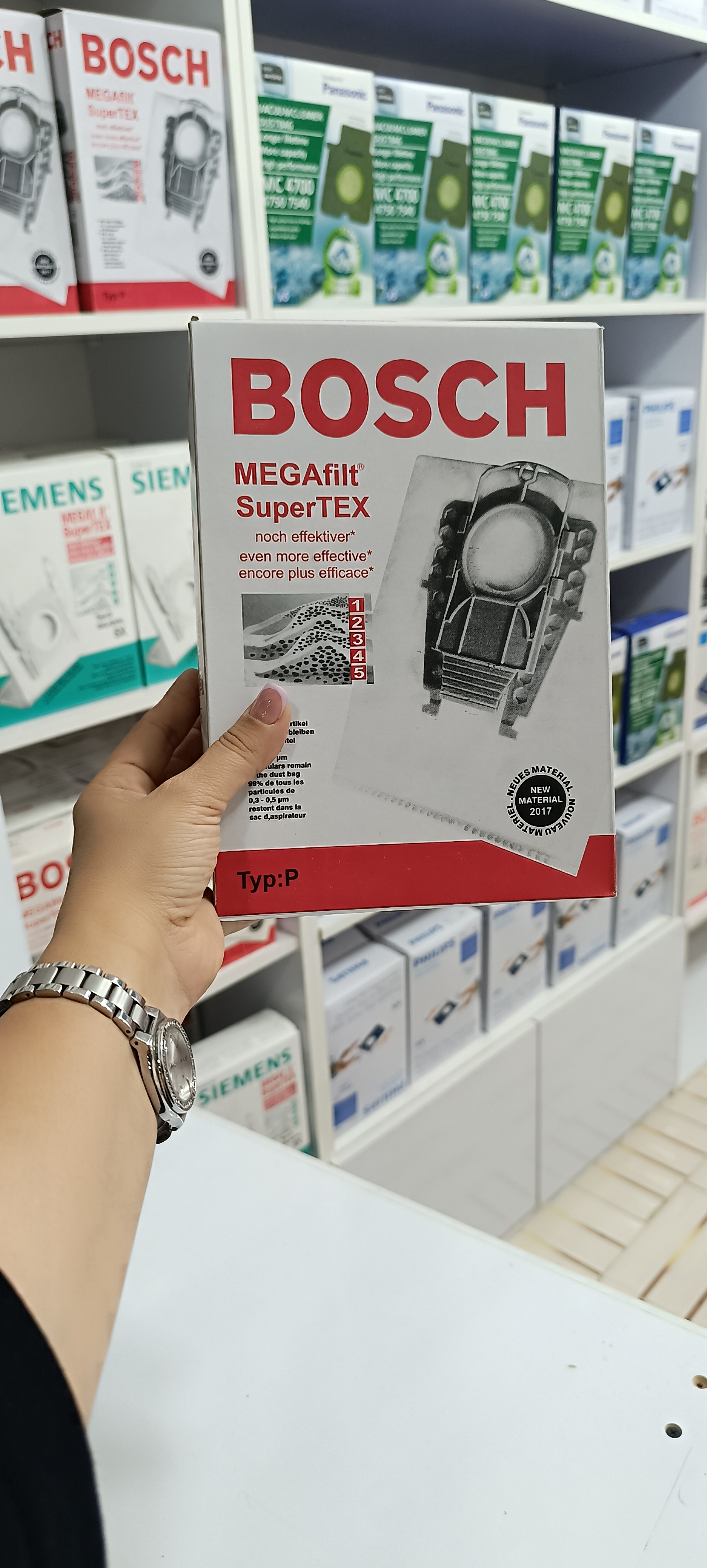 پاکت جاروبرقی بوش مدل P