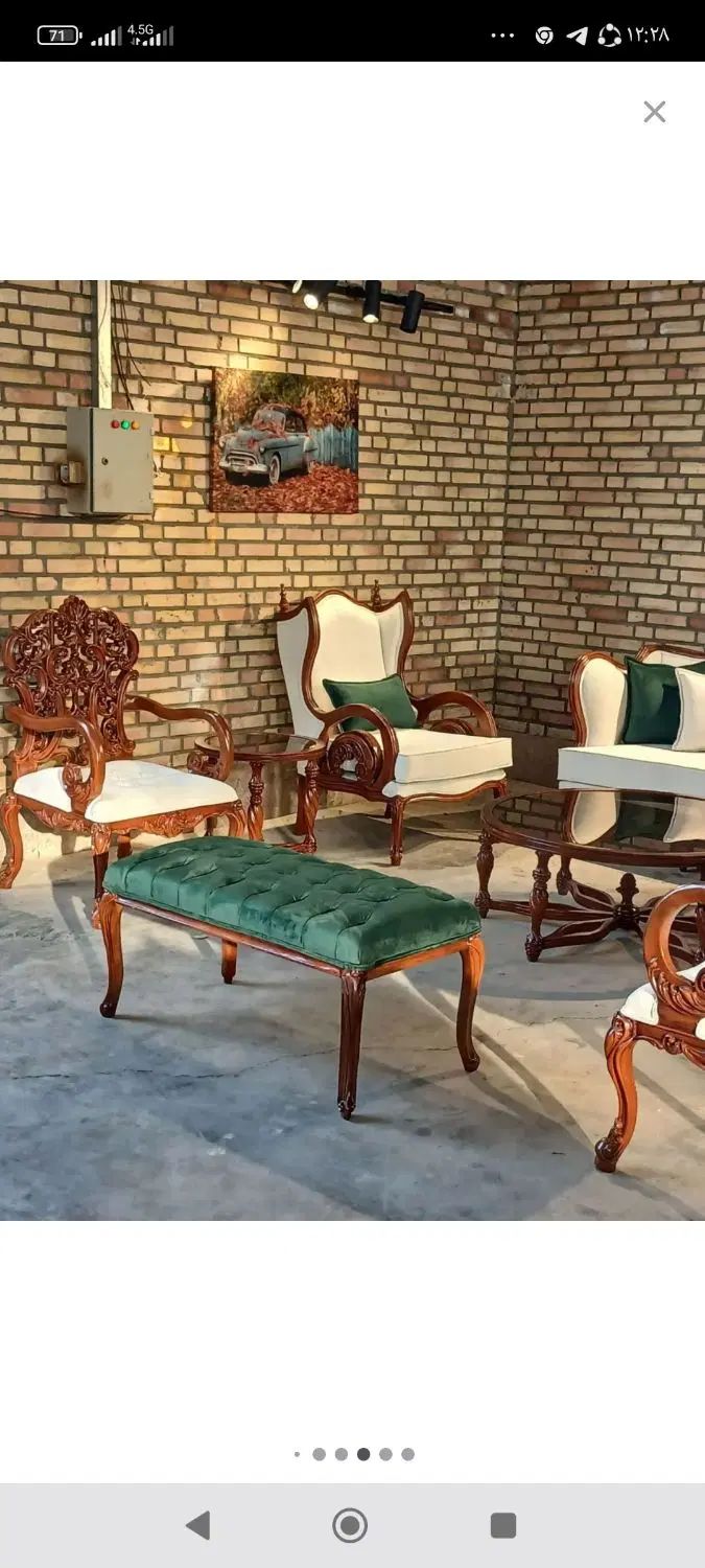 مبلمان مدل کینگ فرانسوی