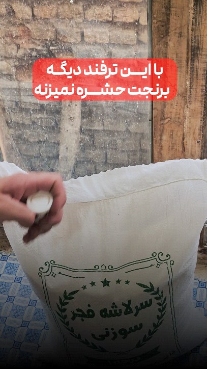 🐜دیگه برنجت حشره نمیزنه😳❌❌