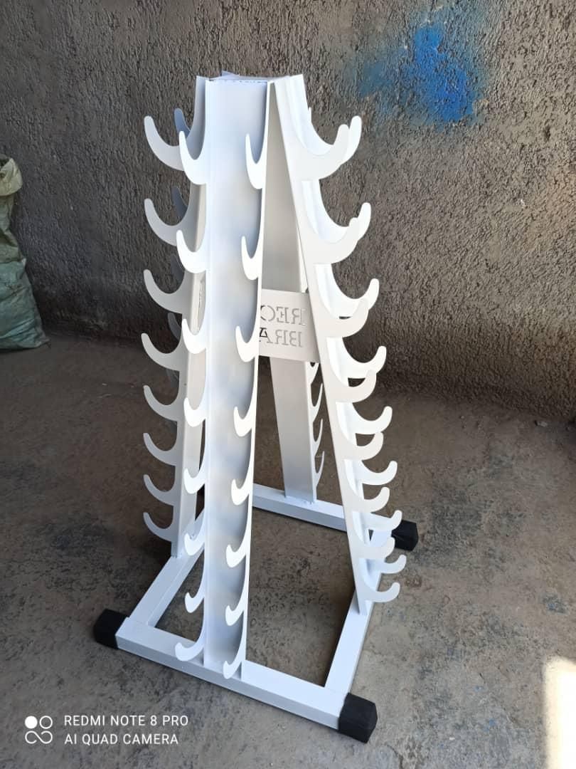 جای دمبل ایروبیک چهارطرفه