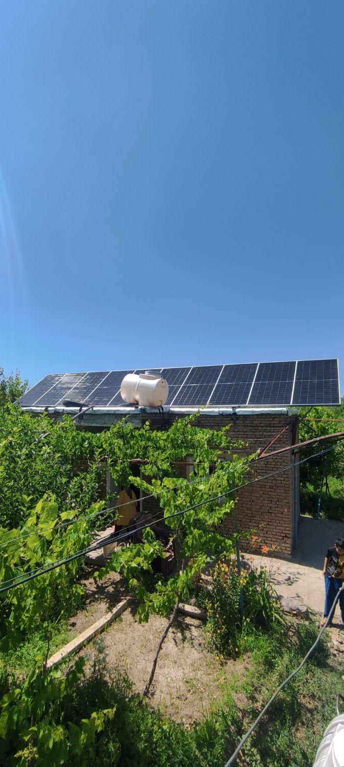 برق خورشیدی/پنل خورشیدی 6.2kw(30A)
