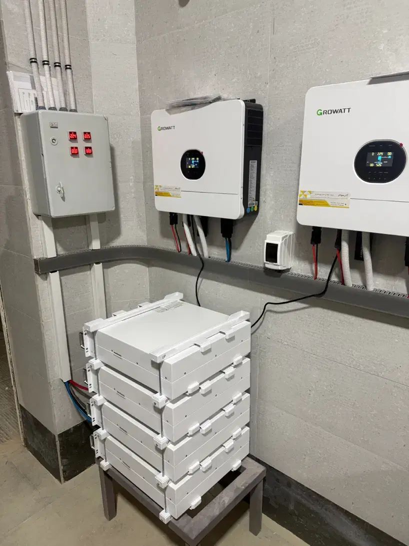 برق خورشیدی۵۰آمپر/باتری لیتیومی/پنل خورشیدی10kw