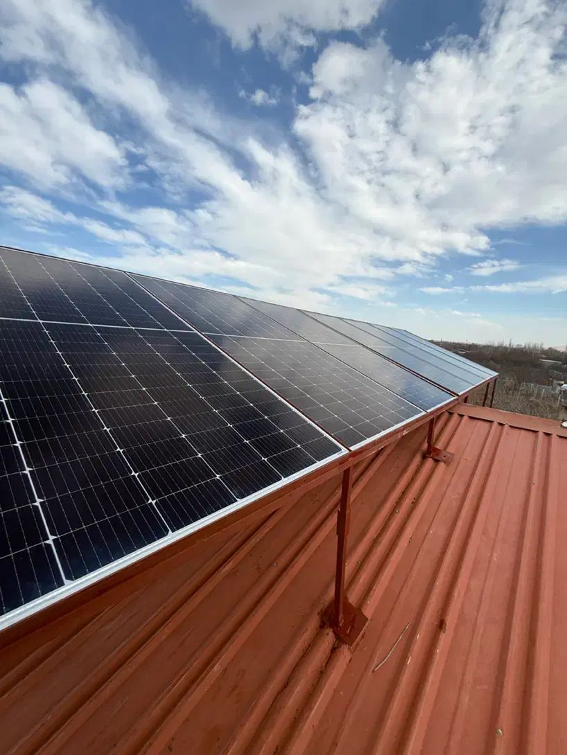 برق خورشیدی6.2Kw/پنل خورشیدی/سبک سازی/باتری۱۴kw