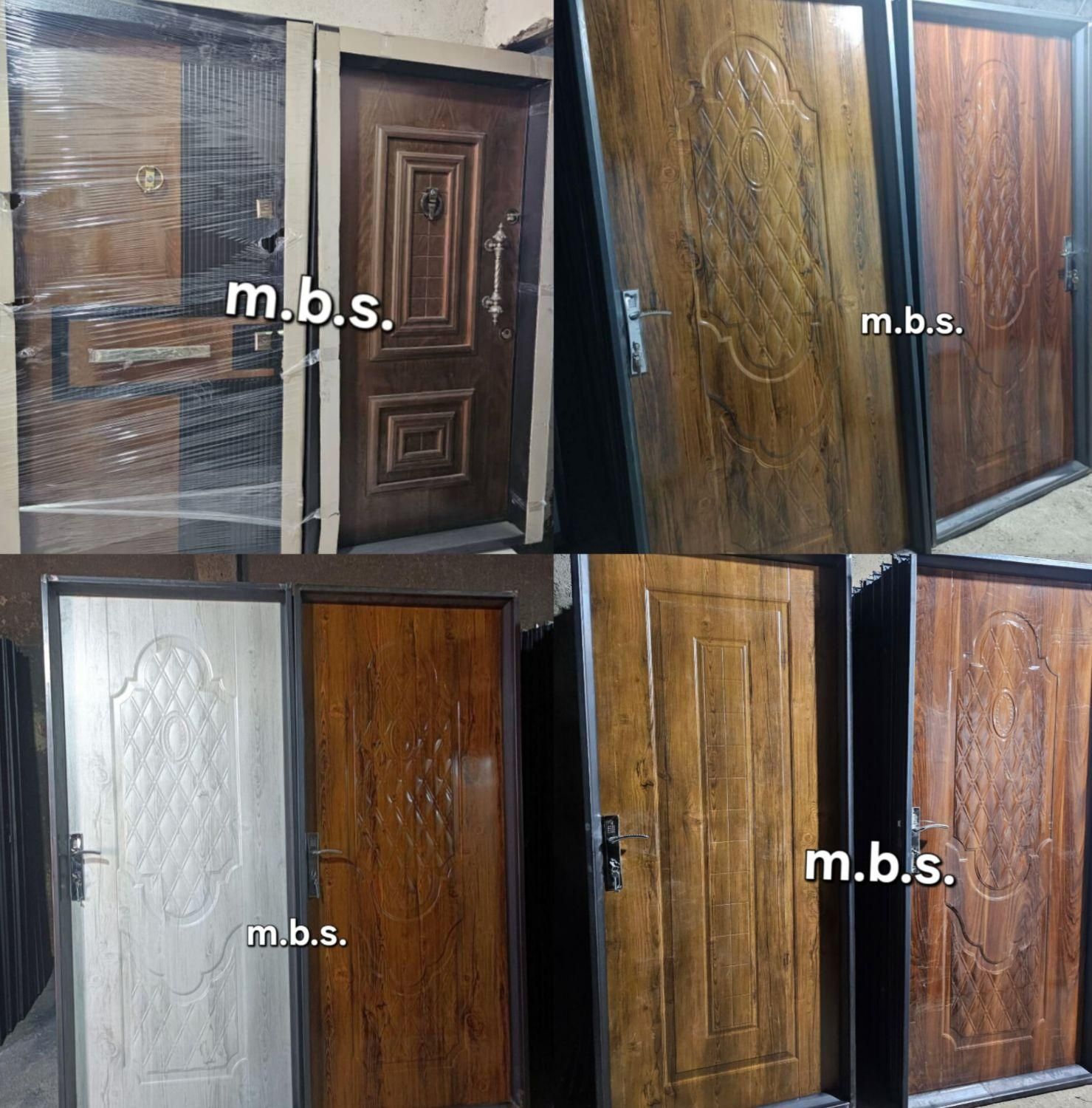ونوس پلاس آراز پلاس درب چوبی باچهارچوب طرح کلبه