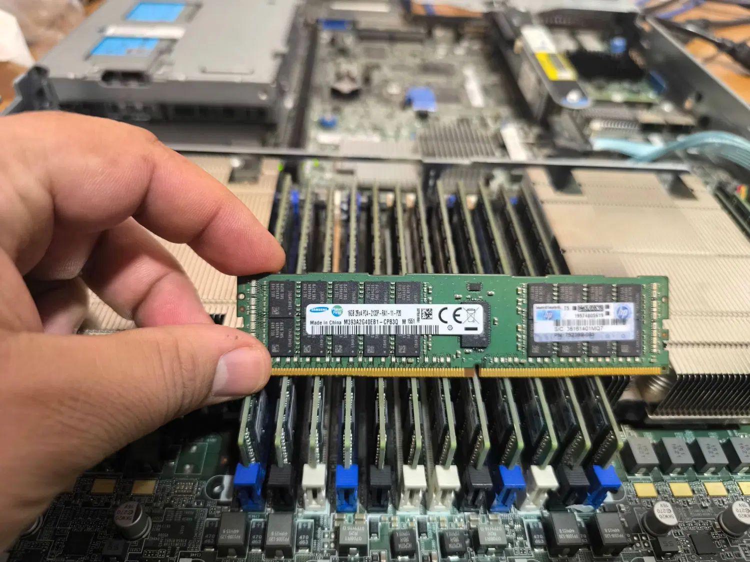 رم سرور 16gb 2133 hp original