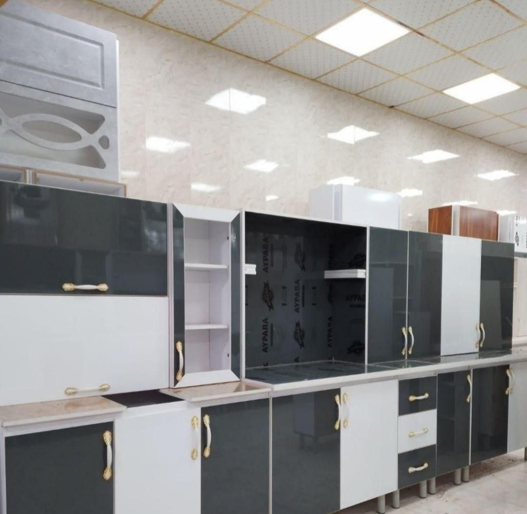 کابینت آشپزخانه با امکانات کامل ۳متری کد (۲۱۲۳۲۱)