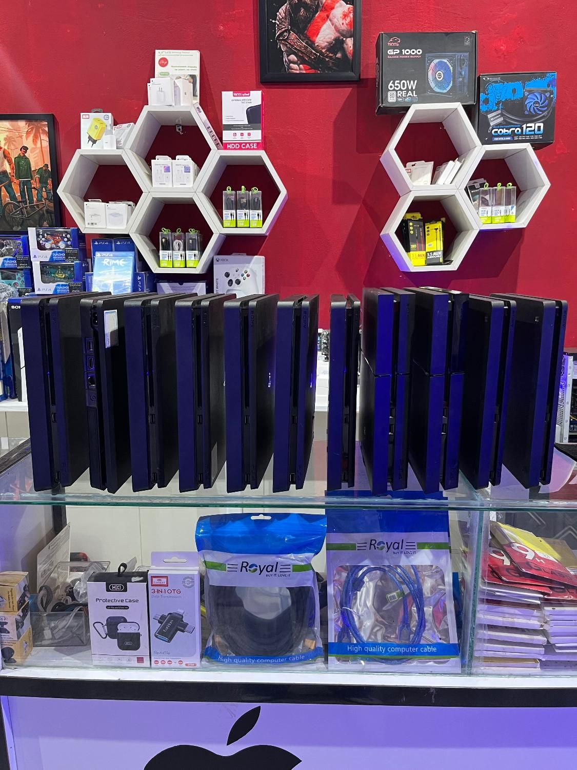 ps4 slim فول گیم +pes2021