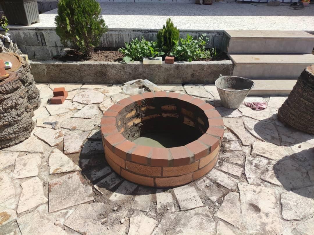 آجرنسوز صنعتی تنور آتشدان آجر نسوز آجرنما باربیکیو