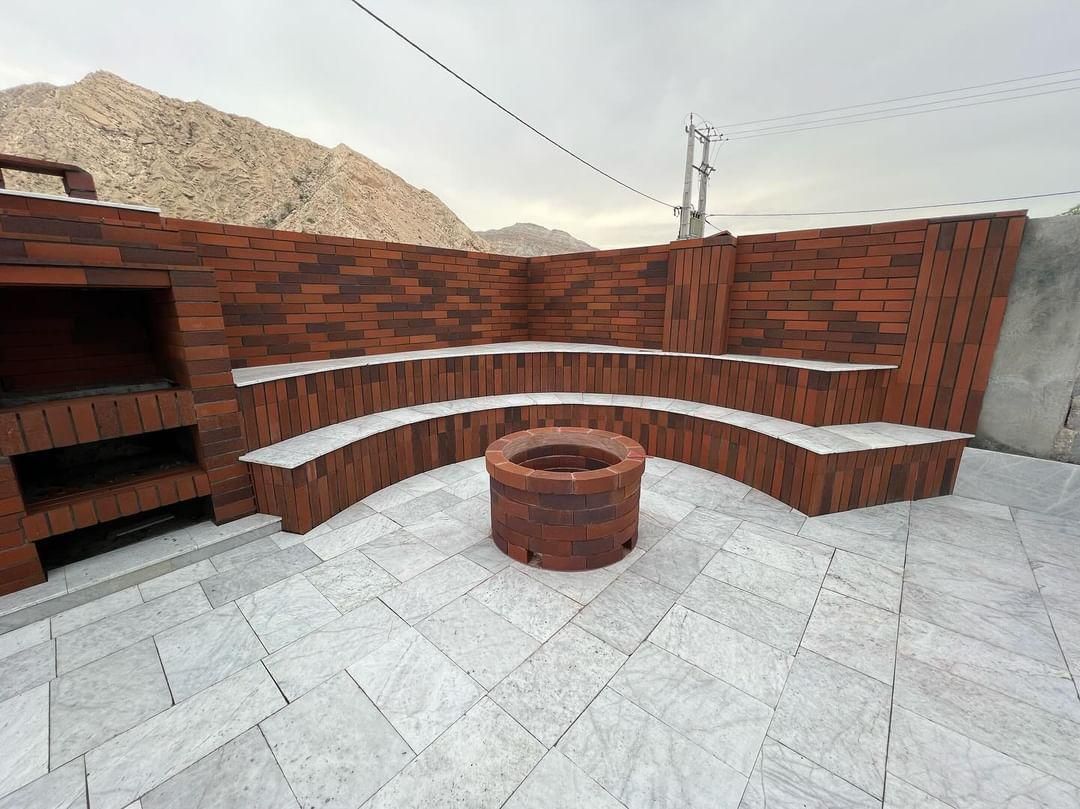 آجرنما نما خاک نسوز کاهگل چسب عایق آجر مشبک