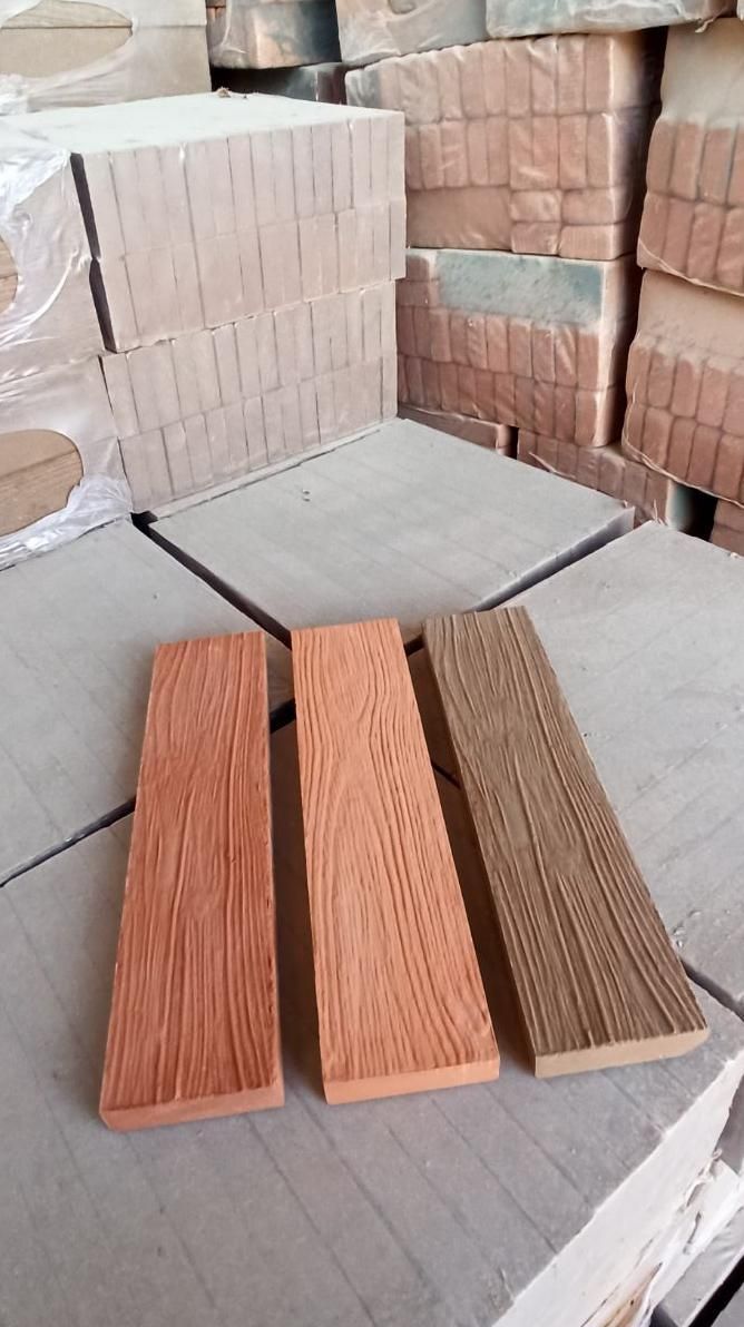 آجر نما طرح چوب ترموود سنتی نسوز قزاقی آجرنما