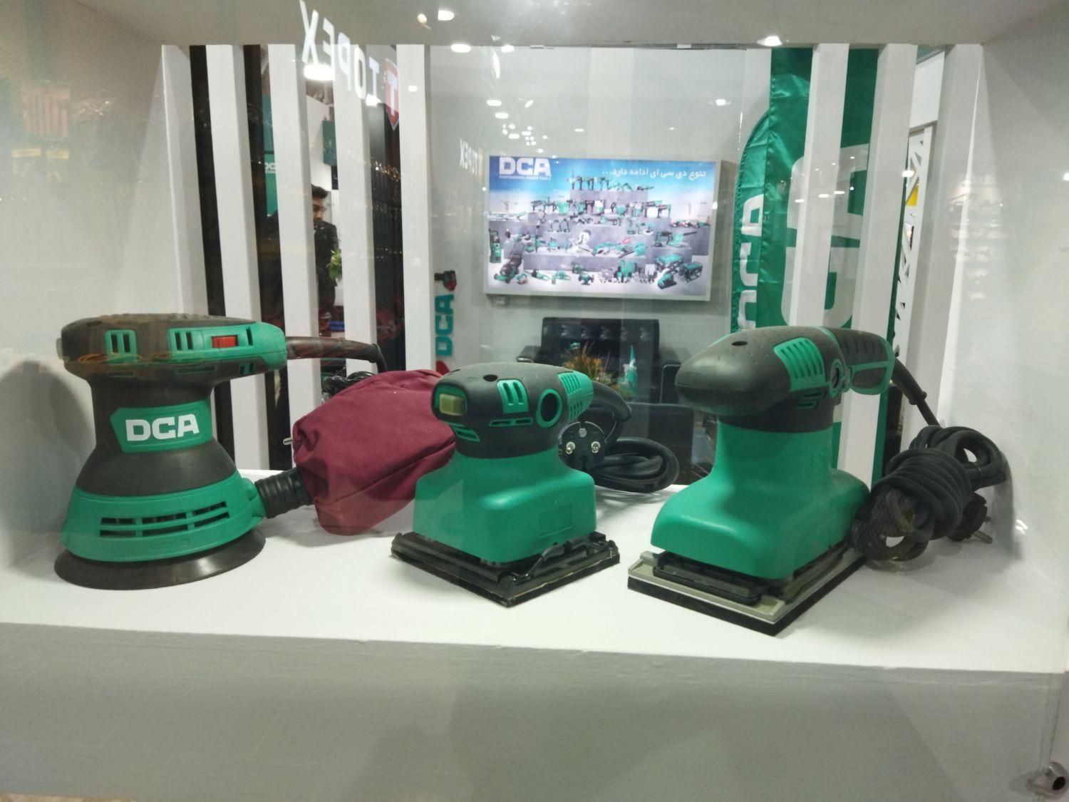 سمباده لرزون مشتی گردمتوسط بزرگ نجاری دی سی ایDCA