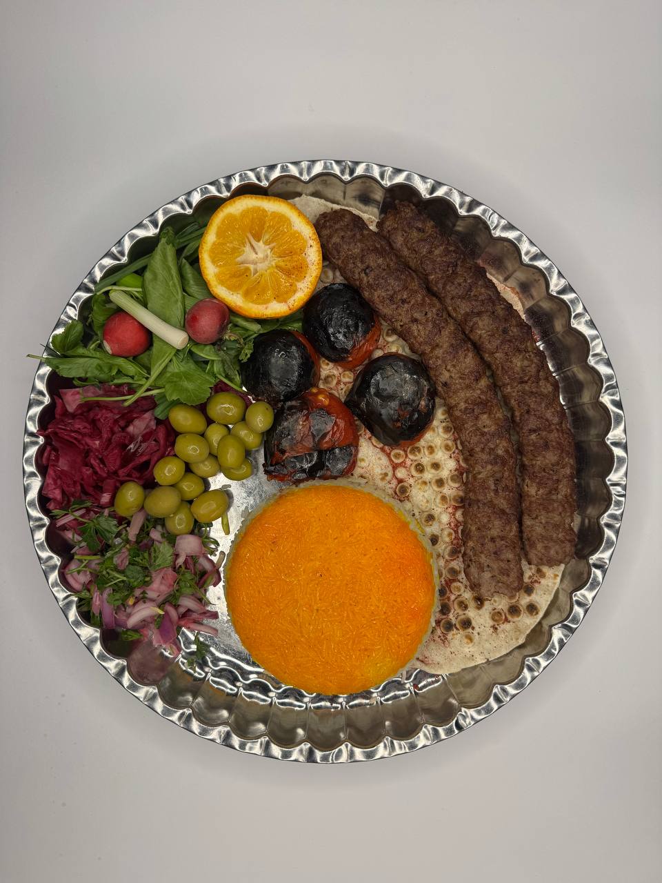 چلو کوبیده توسکا