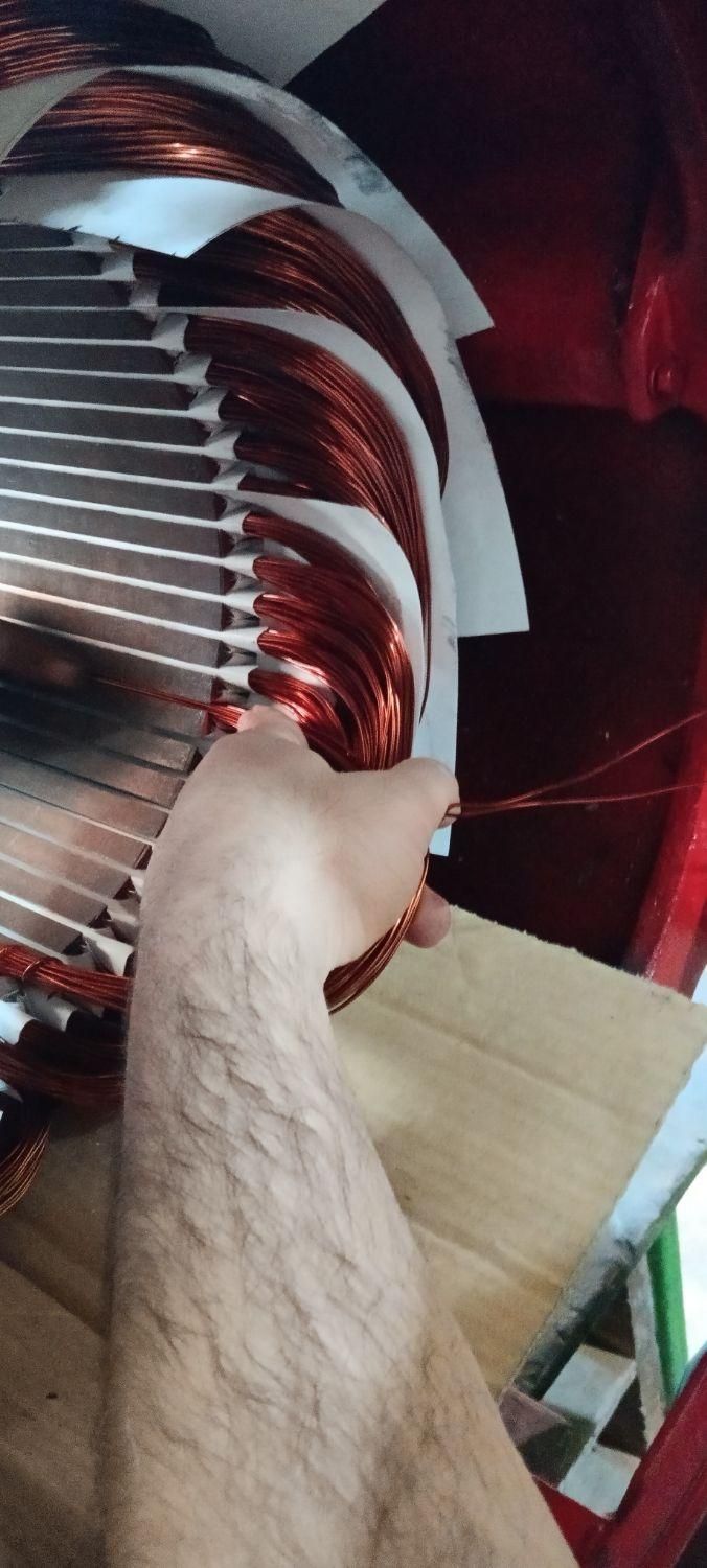 سیم پیچی و تعمیرات الکترو موتور 1فارپ 3فاز