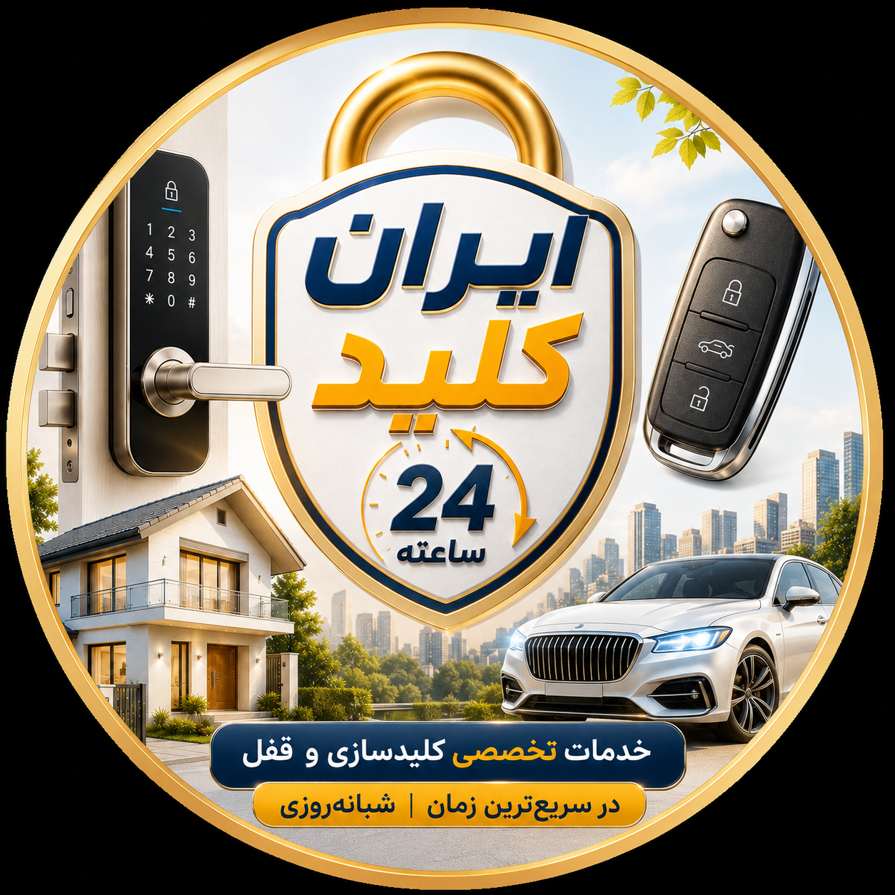 کلیدسازی شبانه روزی مشهد
