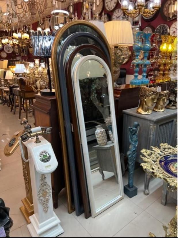 آینه قدی ایستاده گنبدی چوبی مناسب