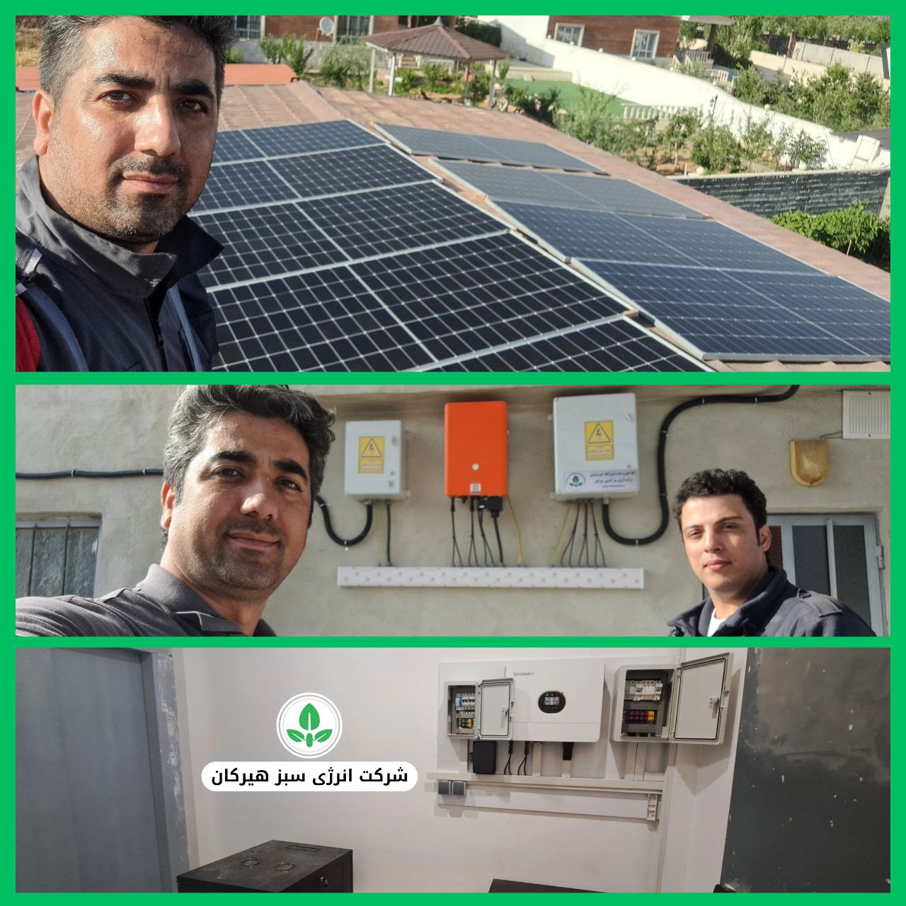 اجرای پروژه سیستم خورشیدی 6kw