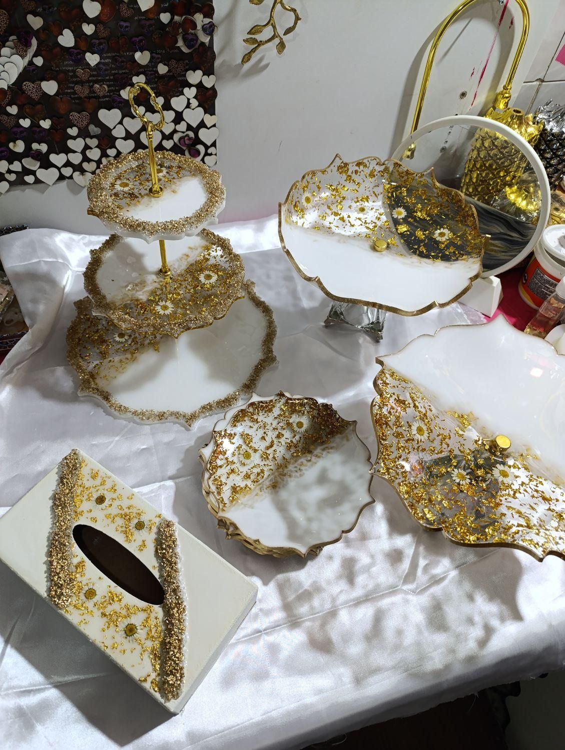 ظروف پذیرایی رزینی
