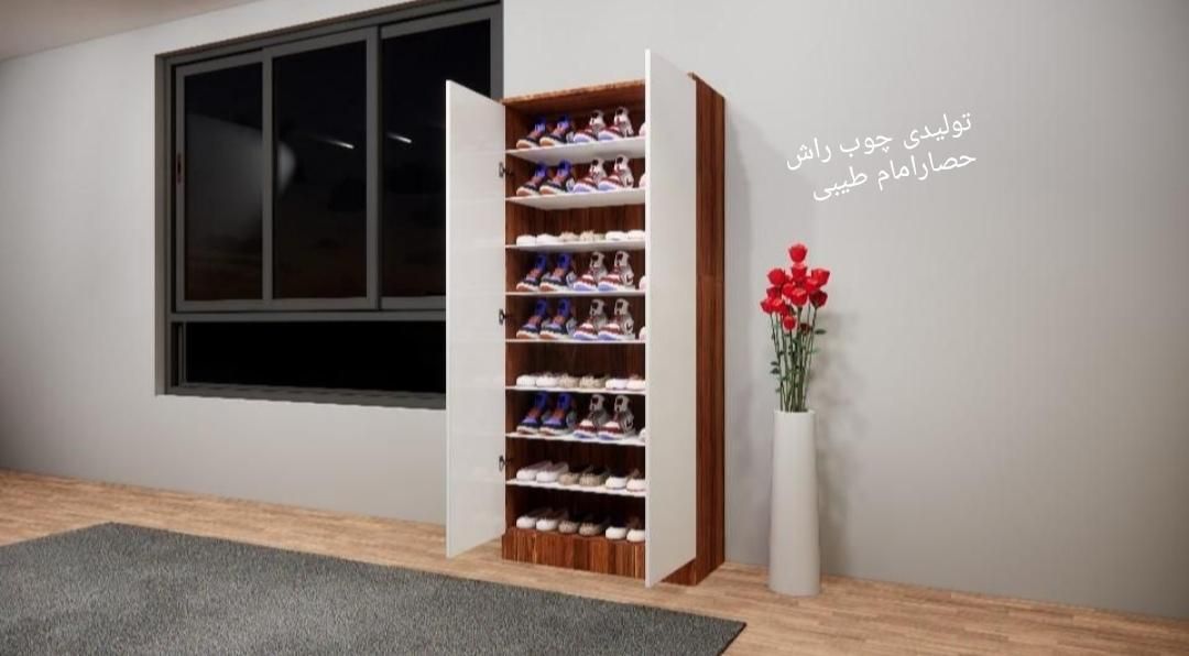 جاکفشی ۱۰ طبقه ۴۰ جفت کفش و بوت