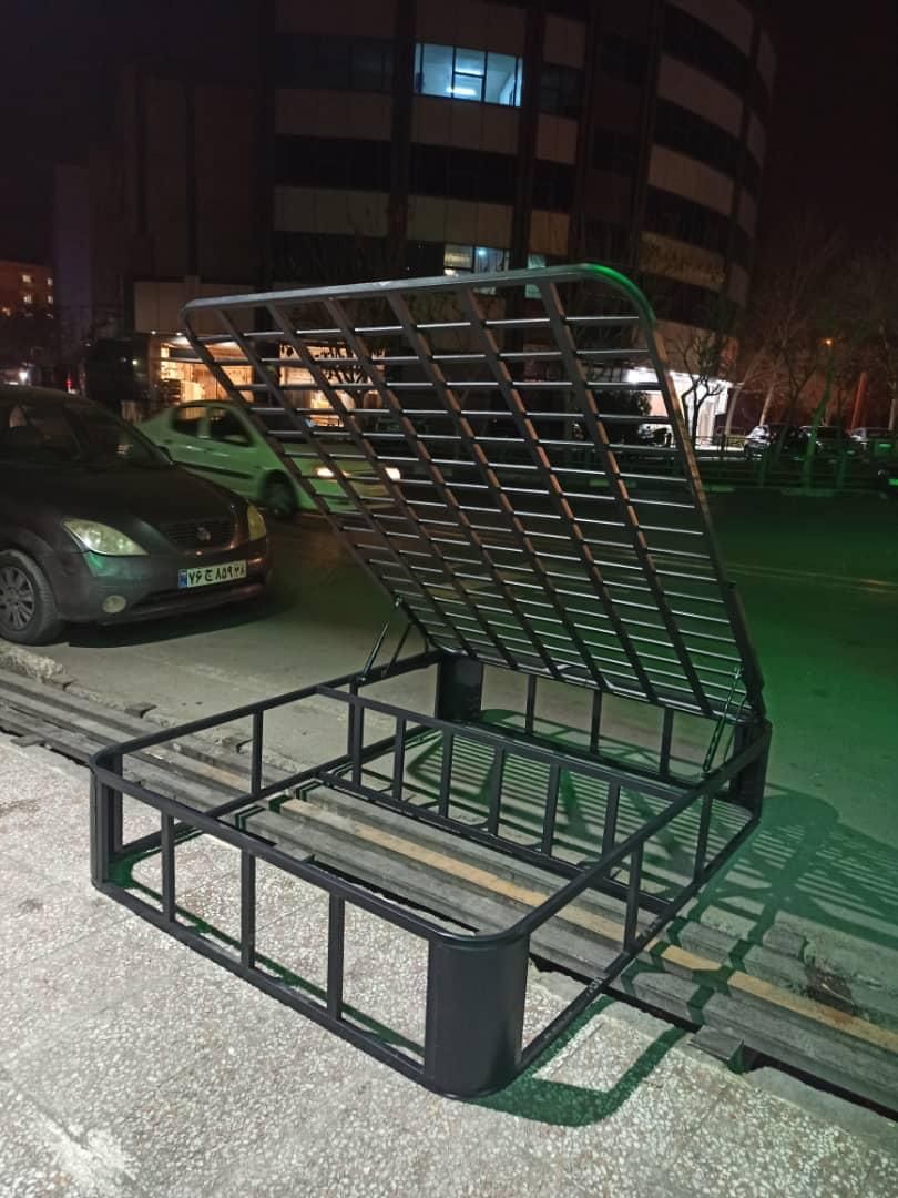 زیر تختی و کفی تخت خواب فلزی ۳۰×۳۰ و ۲۰×۳۰ جکدار