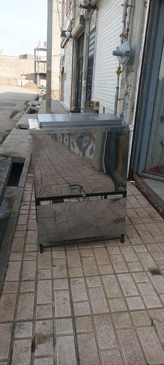 شیرسردکن میزکار شیرجوش سینگ صنعتی فرساندویچ پیتزا