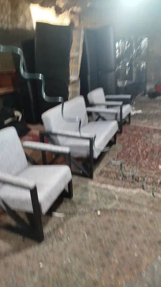مبلمان ژایلی فلزی85687 اداری صندلی انتظار