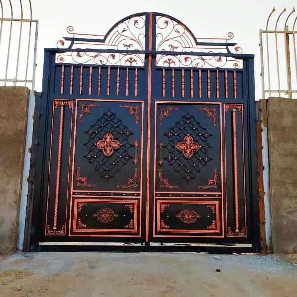 درب باغ طرح دار