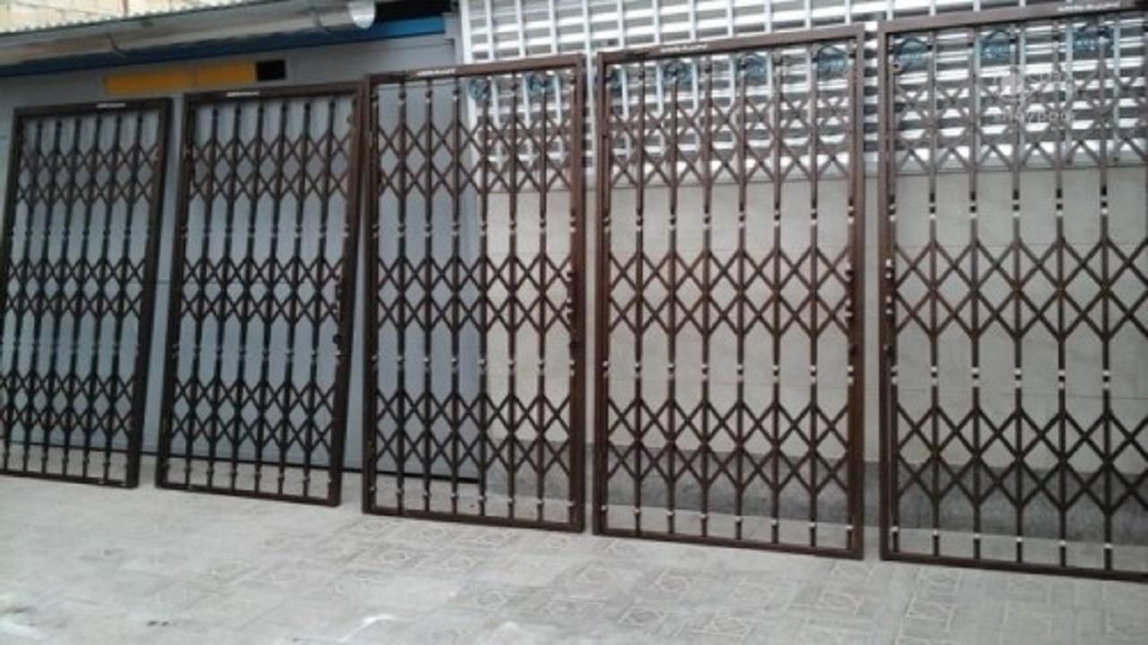فقط درب آکاردیونی حفاظ کشویی محافظ بالکن